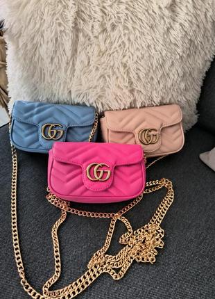 Сумочка gucci marmont mini1 фото