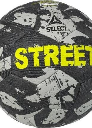 Мяч футбольный select street v22 черный, серый уни 4,5 093596-083 4,5