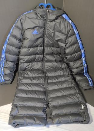 Пуховик мужской adidas оригинал, куртка зимняя адидас, пальто зимнее