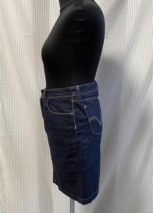 Женская джинсовая юбка levi`s2 фото