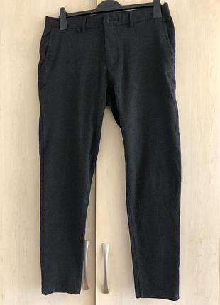 Брюки zara зауженные