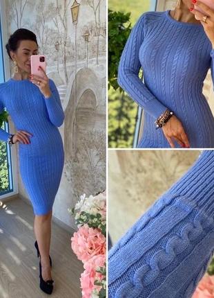 Стильний комплект плаття та светр туреччина2 фото