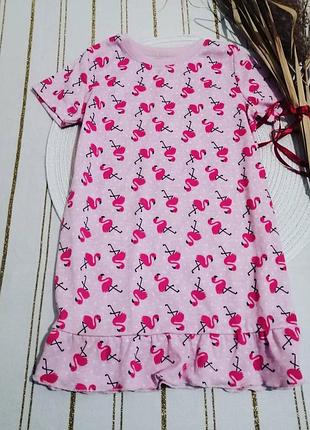 Плаття з фламінго