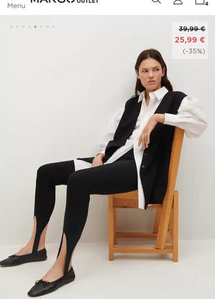 Новые женские брюки манго оригинал, размер xl4 фото
