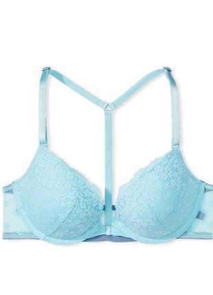 Новый кружной бюстгалтер victoria’s secret sexy tee t-back lace push-up bra3 фото