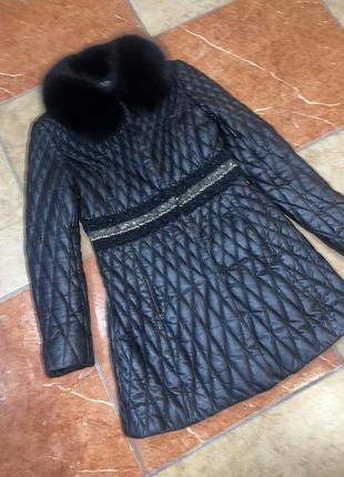 Пальто шкіра