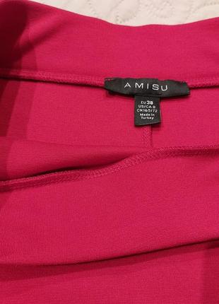 Amisu трикотажная юбка карандаш3 фото