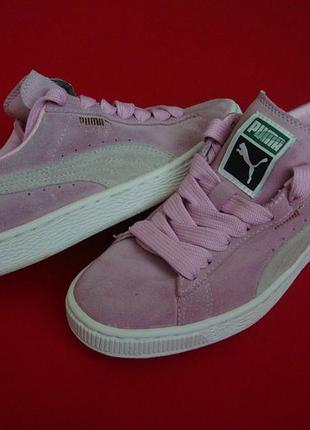 Кроссовки puma suede оригинал натур замша 36-37 размер