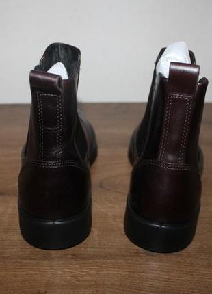 Шкіряні черевики, челсі ecco bella, 37 розмір3 фото
