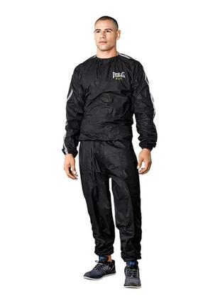 Костюм сауна everlast m sauna suit ev чорний чол l/xl 837650-70-8 l/xl