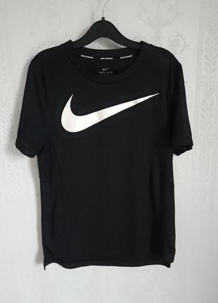 Nike w nk dry miler top ss hbr футболка3 фото