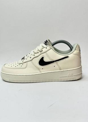 Женские демисезонные кожаные кроссовки в стиле nike air force 🆕 кожаные кеды найк