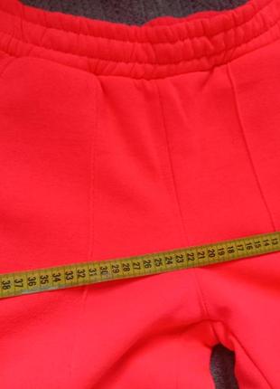 Теплые яркие брюки со стрелкой на флисе хс-с7 фото