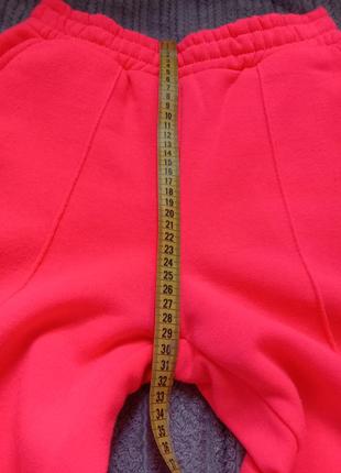 Теплые яркие брюки со стрелкой на флисе хс-с8 фото