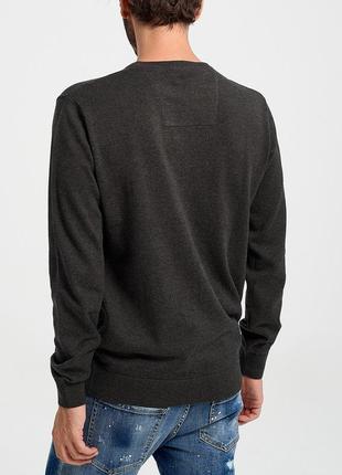 Вязаный мужской свитер3 фото