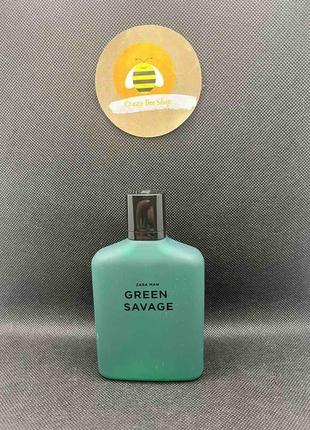 Zara man green savage 100 мл туалетная вода