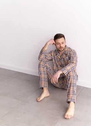 Коттоновая мужская пижама3 фото