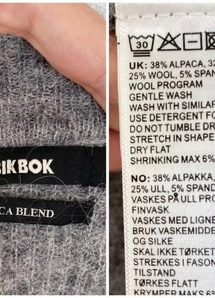 38% альпака 25% шерсть свитер пушистый премиум качества4 фото