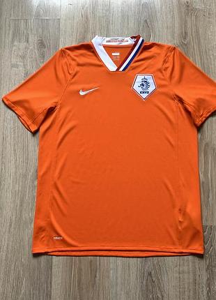 Мужская футбольная джерси nike holland home shirt 2008