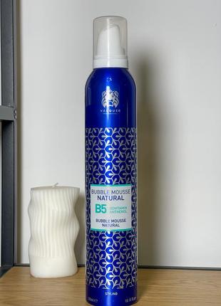 Мусс для надання обсягу bubble mousse natural valquer 300 ml