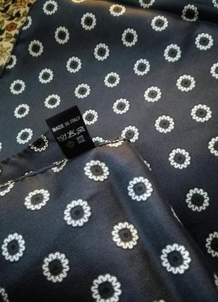 Стильный винтажный платок из 100 % шёлка2 фото