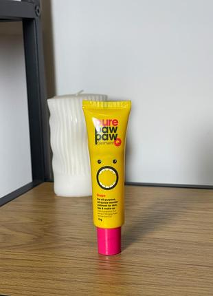Відновлюючий бальзам для губ pure paw paw grape 15 g