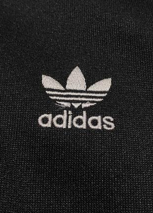 Худи женский оригинал на молнии с лампасами олимпийка лонгслив кофта от adidas4 фото