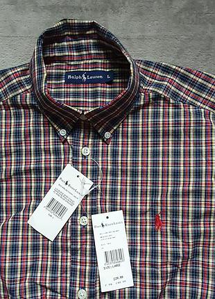 Классная сорочка рубашка polo ralph lauren!