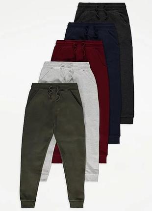 Теплые спортивные штаны george, 6-7, 8-9, 9-10 л.1 фото