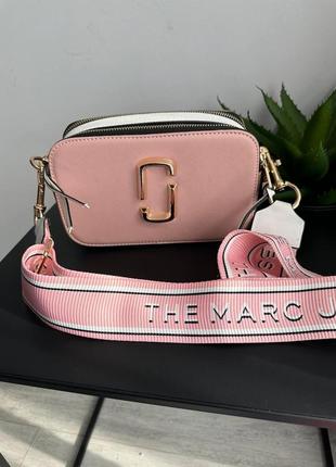 Жіноча сумка марк джейкобс рожева marc jacobs pink