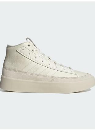 Adidas znsored hi кожаные кроссовки, высокие кеды -27 см3 фото