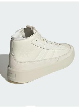Adidas znsored hi кожаные кроссовки, высокие кеды -27 см4 фото