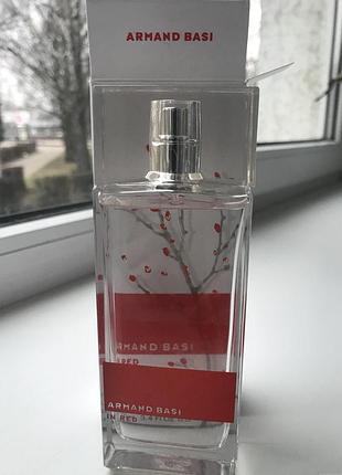 Распів 10мл 100грн armand basi in red