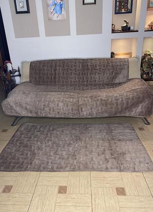 Накидки-дивандеки на диван и кресла, многофунциональные 3 полотна