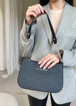 Жіноча сумка майкл корс сіра michael kors grey