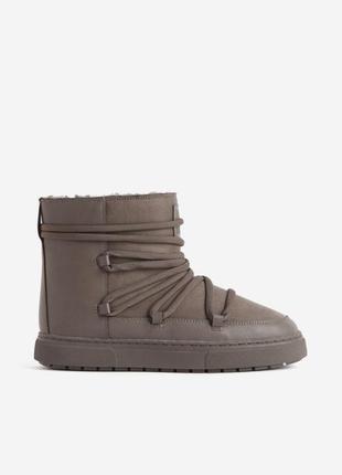 Чоботи|луноходи жіночі h&m6 фото