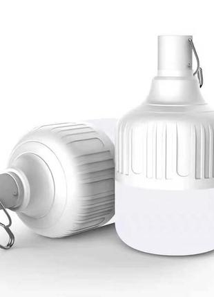 Акумуляторна лампа на гачку | ліхтар кемпінговий на акумуляторі | usb лампа2 фото