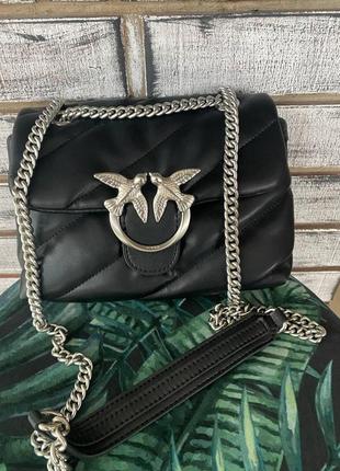 Женская сумка пинко черная pinko black