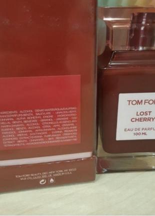 Парфюмированная вода tom ford lost cherry том форд лост черри 100 мл