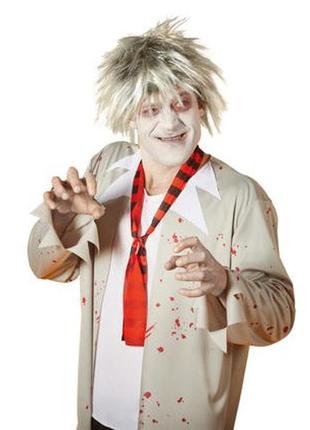 Костюм halloween l xl. мужской зомби классический карнавальный хэллоуин хэлоуин хеллоуин хелоуин хелловин хеловин хеллоувин george9 фото