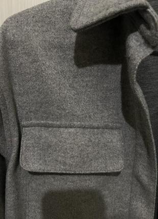 Сорочка куртка щільна сіра4 фото
