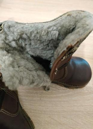 Сапоги ботинки зимние 20 размер на 1-2 года (длина стельки 13 см)5 фото
