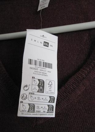 Новый стрейч. пуловер "tex" р.ххl3 фото
