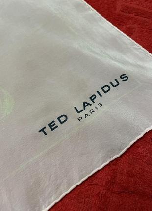 Чудова шовкова хустка ted lapidus4 фото