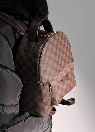 Жіночий рюкзак louis vuitton palm springs backpack brown   екошкіра5 фото