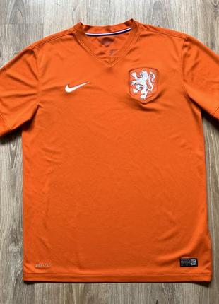 Мужская коллекционная футбольная джерси nike netherlands home 2014