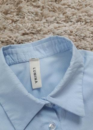 Стильная итальянская хлопковая рубашка lumina2 фото