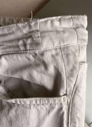 Reserved джинси жіночі широкі світлі  розмір 42-44 прямі джинси8 фото