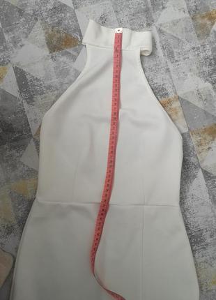 Длинное платье белое missguided4 фото