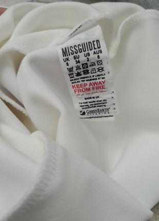 Довге плаття біле missguided10 фото